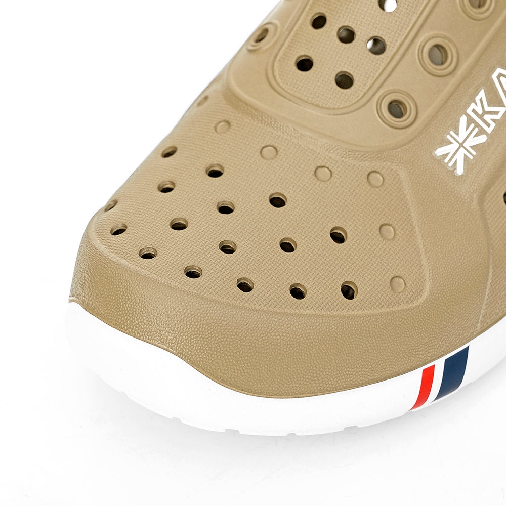 KANGOL 男女休閒洞洞鞋-卡其色-6225167132 | 慢跑鞋| Yahoo購物中心