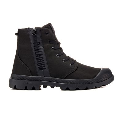 PALLADIUM PAMPA HI SEEKR2 LT+WP+輕量再生大底橘標防水鞋/休閒鞋-男鞋/女鞋-黑