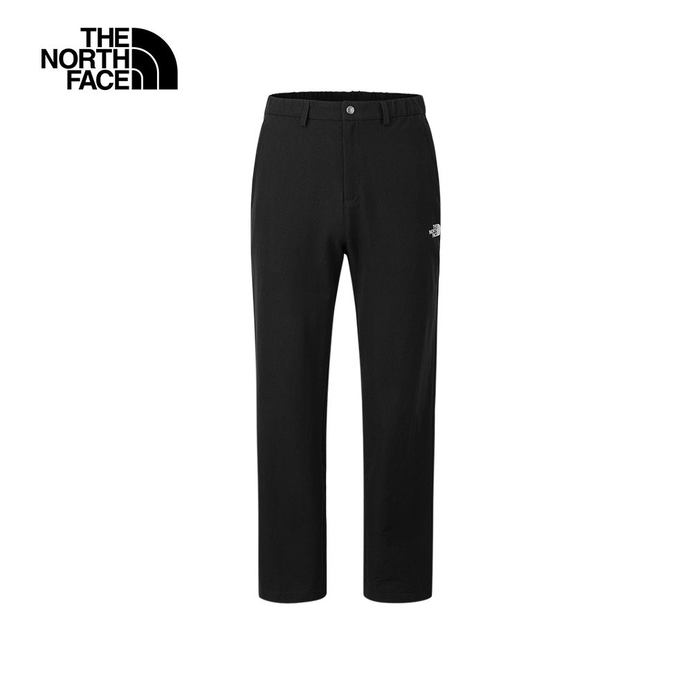 【The North Face 官方旗艦】 北面女款黑色吸濕排汗休閒長褲｜8EYQJK3