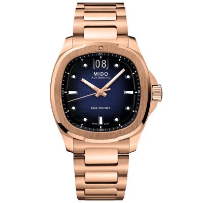 MIDO美度 官方授權 MULTIFORT TV BIG DATE 先鋒系列 TV大日期窗 機械腕錶 禮物 送禮 推薦 40mm/M0495263304100