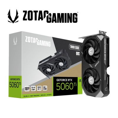 ZOTAC 索泰 RTX 5060 Ti 16GB Twin Edge OC 顯示卡+技嘉 GS32QCA 32吋 2K 曲面電競螢幕