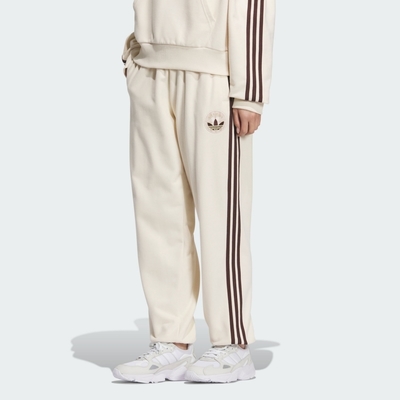ADIDAS ORIGINALS 愛迪達 阿迪達斯 三葉草 女休閒長褲-杏色 SPO JOGGER-JC6855