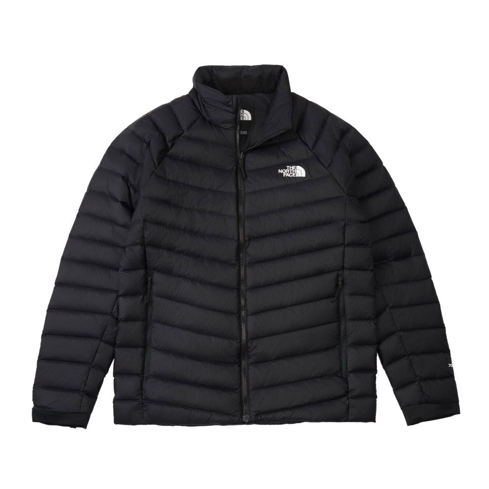 The North Face 北臉外套男羽絨外套防潑水M THUNDER ZIP-IN LT DOWN 黑