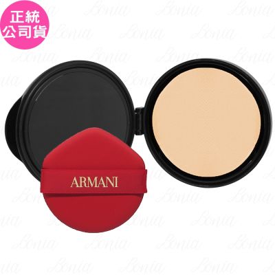GIORGIO ARMANI亞曼尼 GIORGIO ARMANI 訂製奢潤緞光氣墊粉蕊(14g)(公司貨)