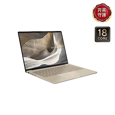 ASUS UX3407QA 14吋筆電 (Snapdragon X  X1 26 100/16GB/512GB SSD/沙暮金/Zenbook A14)