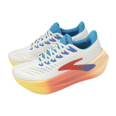 Brooks 慢跑鞋 Glycerin Max 2 男鞋 白 甘油極致系列 厚底 氮氣中底 1104791D013