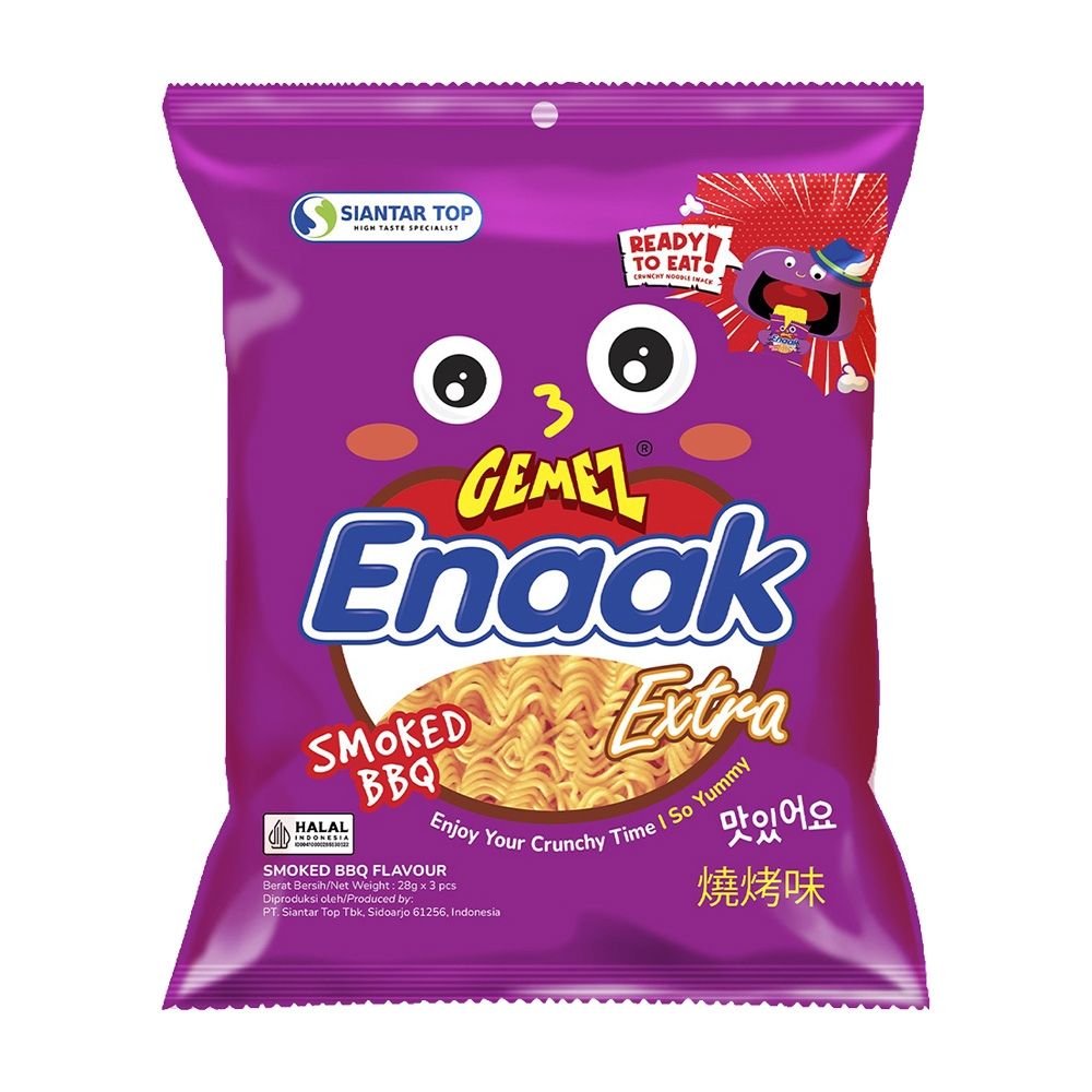 Gemez Enaak 韓式小雞麵-燒烤味(28gx3包)