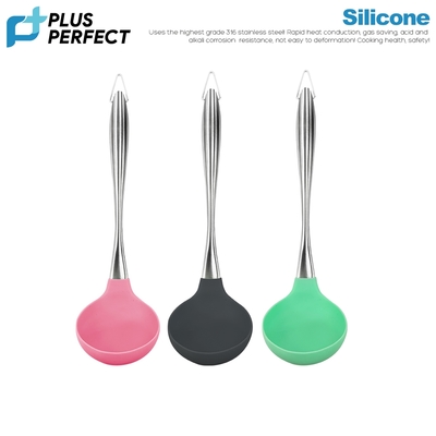 【PERFECT理想】晶品食品級矽膠湯勺