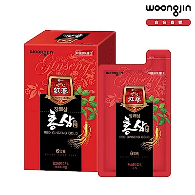 韓國熊津 紅蔘飲-原味 x8入 (70ml/入)
