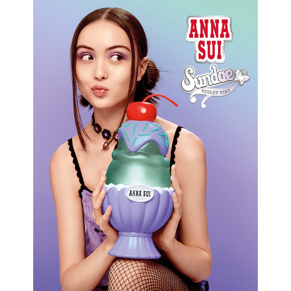 ANNA SUI 果漾聖代女性淡香水-戀愛紫檸50ml-原廠公司貨| 香水/香精/香