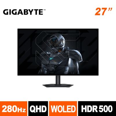 GIGABYTE技嘉 技嘉 MO27Q28G 27型電競螢幕(27型/2K/280Hz/0.03ms/WOLED/Type-C)