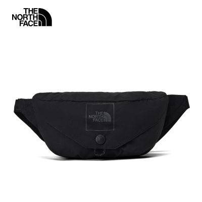 【The North Face 官方旗艦】北面男女款黑色舒適背負休閒腰包｜8EEUJK3