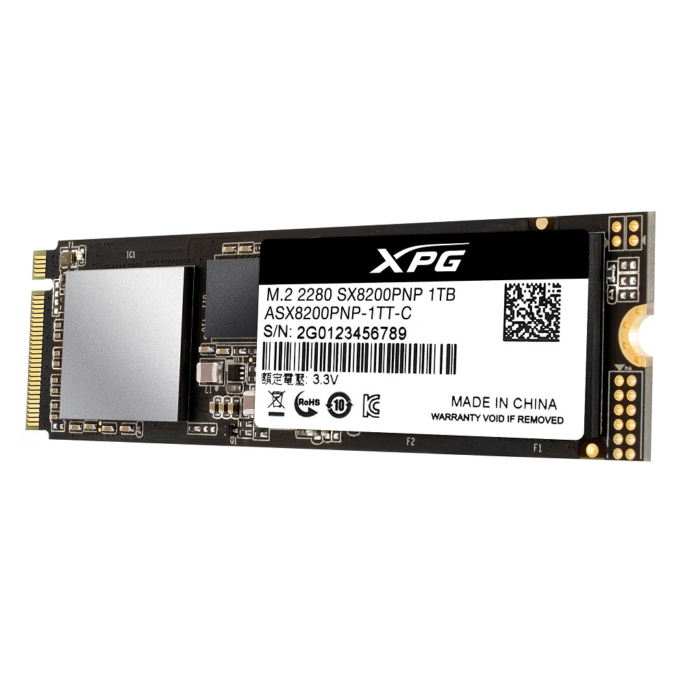 ADATA威剛XPG SX8200Pro 1TB M.2 2280 PCIe SSD固態硬碟| ADATA 威剛