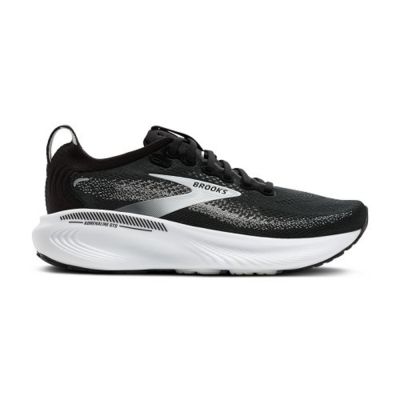 Brooks 布魯克斯 Adrenaline GTS 25 [1204432E090] 女 慢跑鞋 超寬楦 跑鞋 黑白