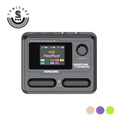 Sonicake Pocket Master 迷你綜合效果器 多色款