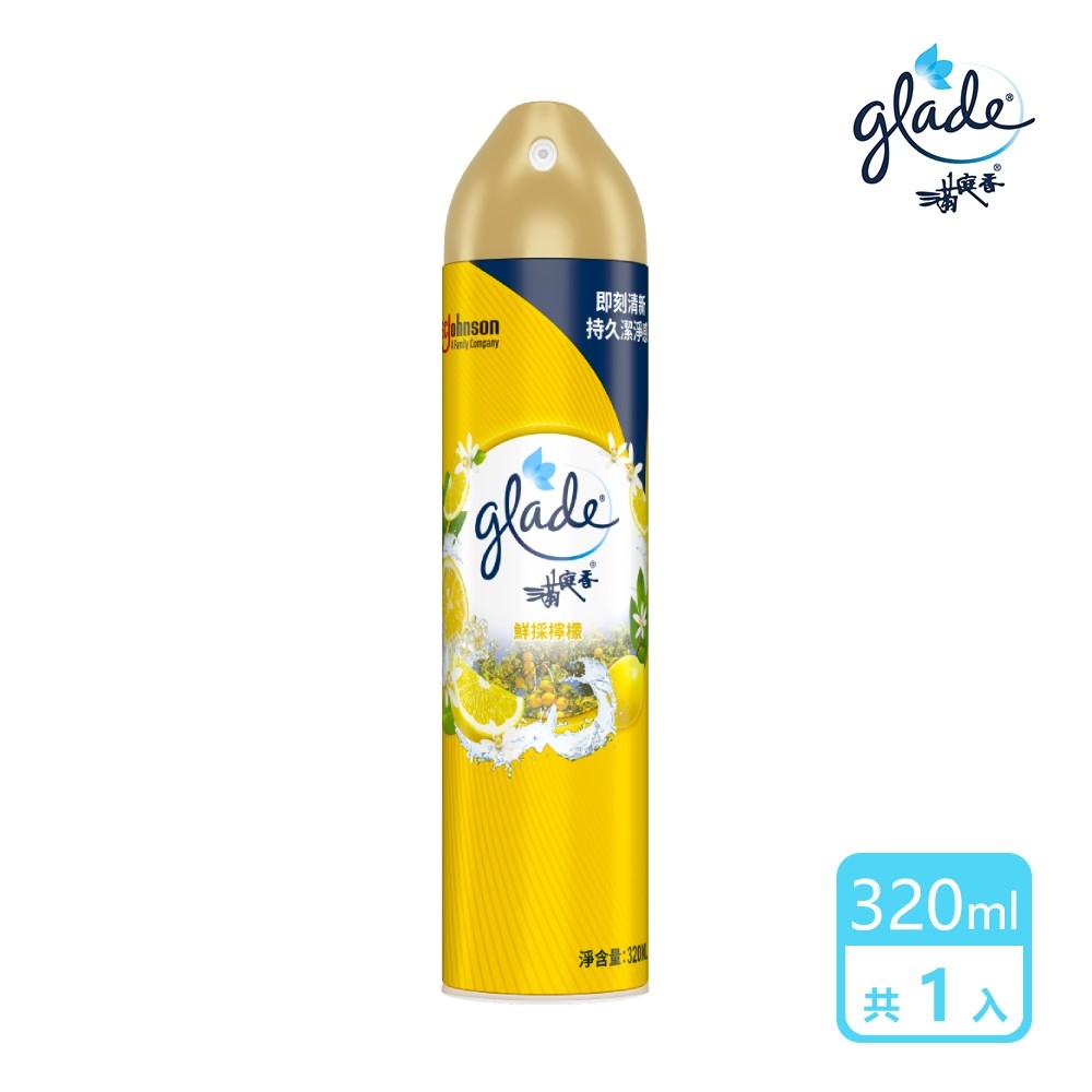 滿庭香 空氣清淨劑-清新檸檬320ml