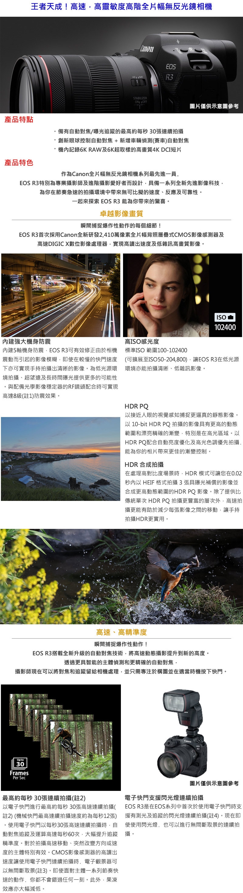 Canon佳能 EOS R3 - 詳情4