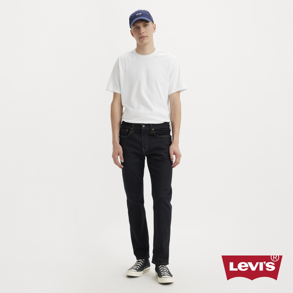 Levis 男款 上寬下窄 502 Taper牛仔長褲 原色丹寧 彈性布料 熱賣單品