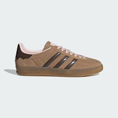 ADIDAS ORIGINALS 愛迪達 阿迪達斯 三葉草 復古經典 板鞋 男女運動休閒鞋-咖啡色 GAZELLE INDOOR-JR8028