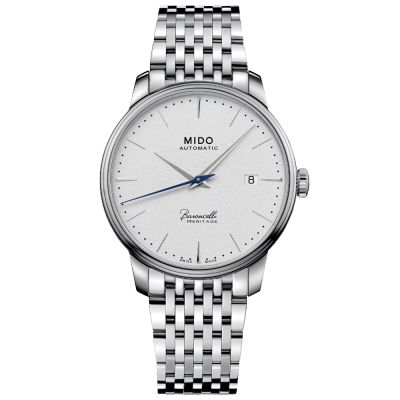 MIDO美度 官方授權 BARONCELLI永恆系列 經典超薄機械腕錶 錶 手錶 送禮 39mm/M0274071101100