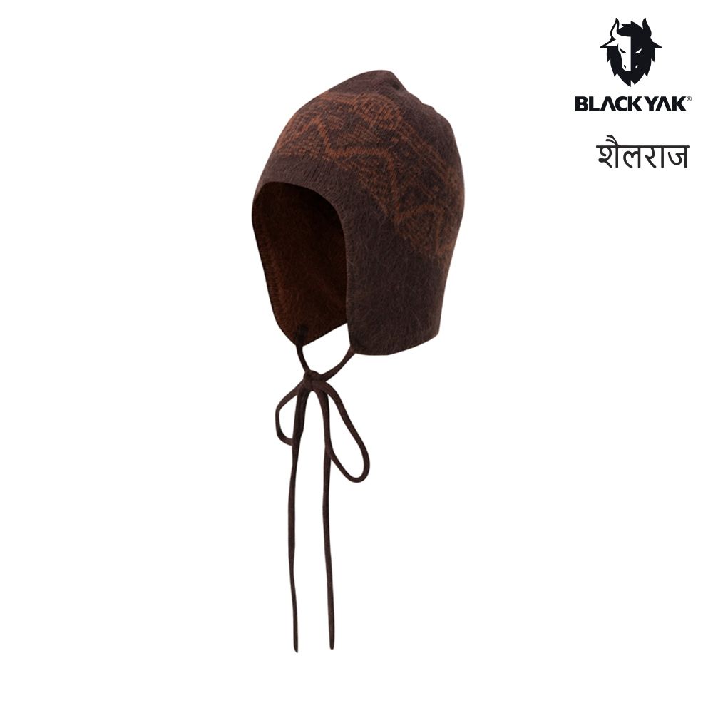 BLACKYAK 韓國 HIMALAYA保暖編織帽 (焦糖棕) 羊毛 遮耳帽 喜馬拉雅山 冬天必備 毛帽 BYEB2WAE03 (焦糖棕)