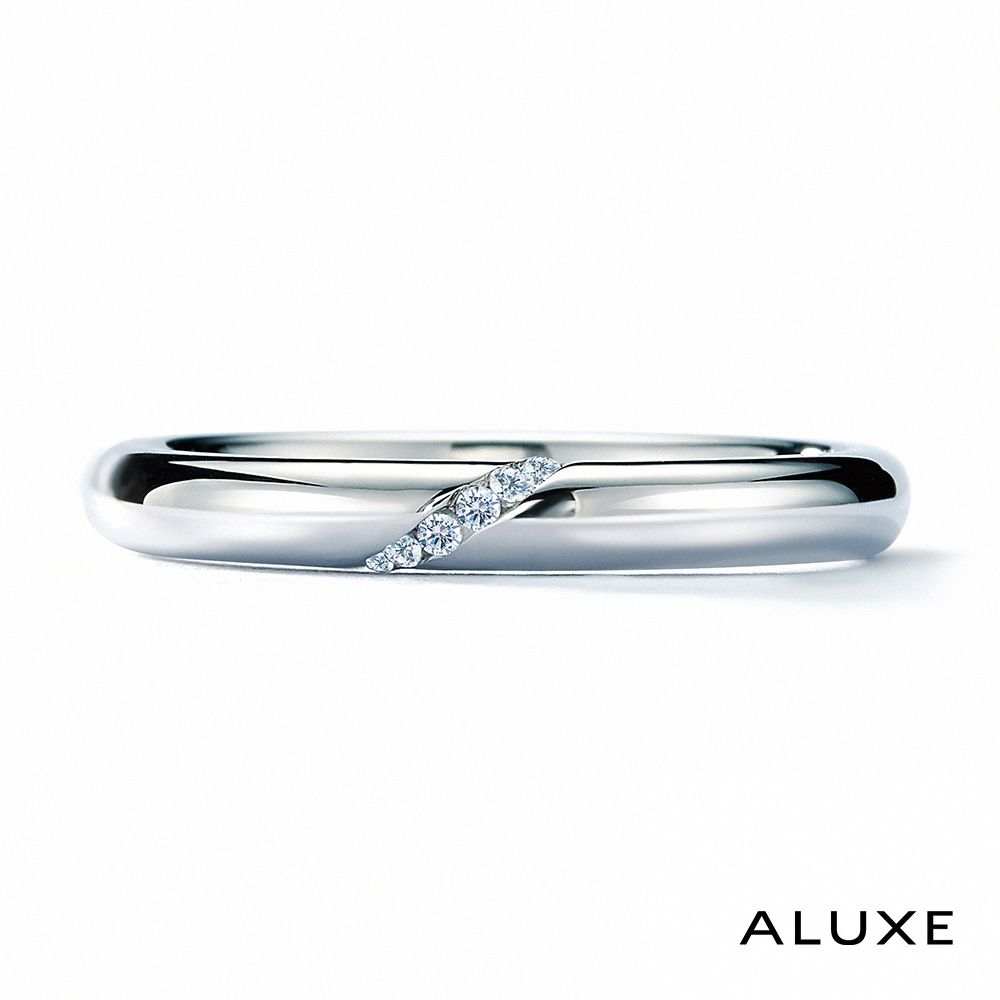 ALUXE 亞立詩 18K金情侶結婚戒指-女戒 RG0508