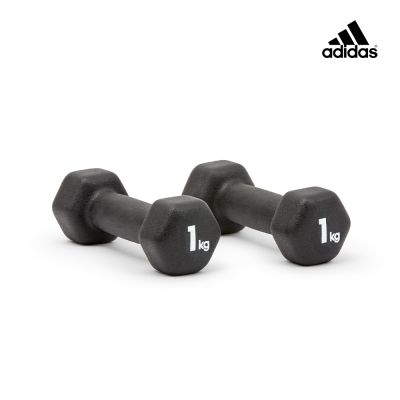 adidas 愛迪達 六角健身啞鈴 (1kg/2入)