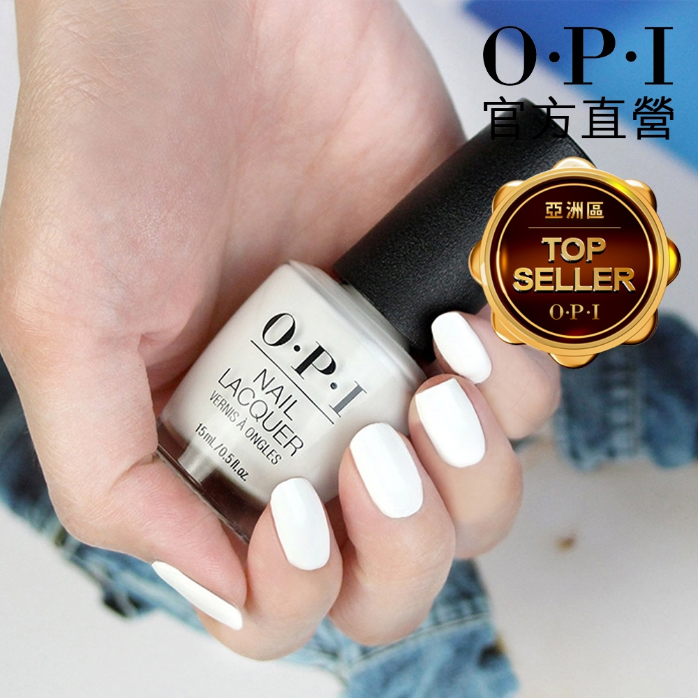 OPI 極地白雪 經典指甲油-NLL00．小黑蓋/經典系列指彩/美甲彩繪/官方直營