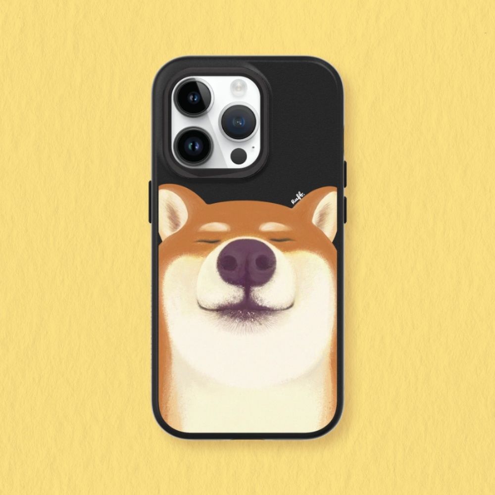 犀牛盾 iPhone 15/16/17系列 SolidX強化吸震緩衝防摔手機殼/獨家設計-想出去玩 (經典黑)