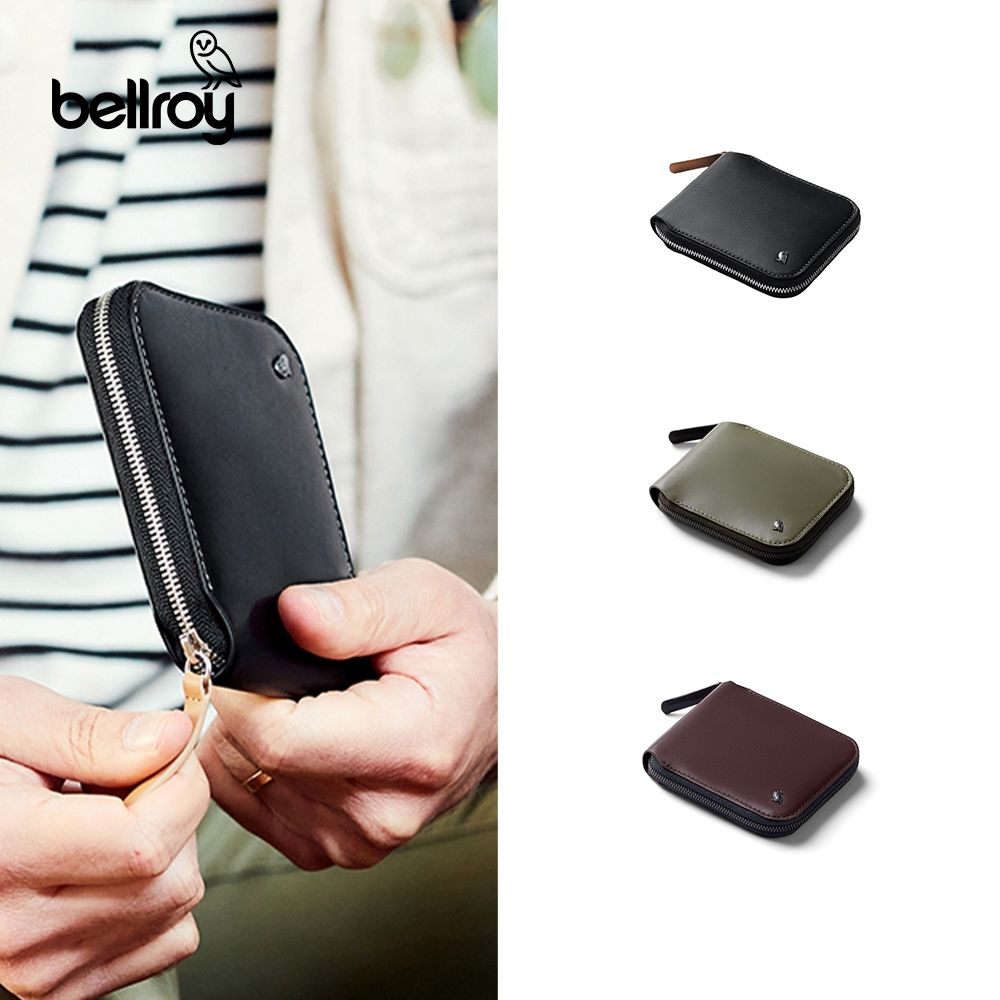 【Bellroy】Zip Wallet 植鞣皮RFID 拉鍊短夾