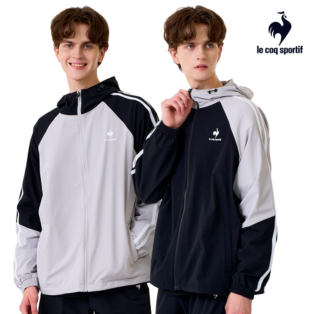 法國公雞拼接個性防潑水防風外套男款二色LWW61262 | le coq sportif | Yahoo購物中心