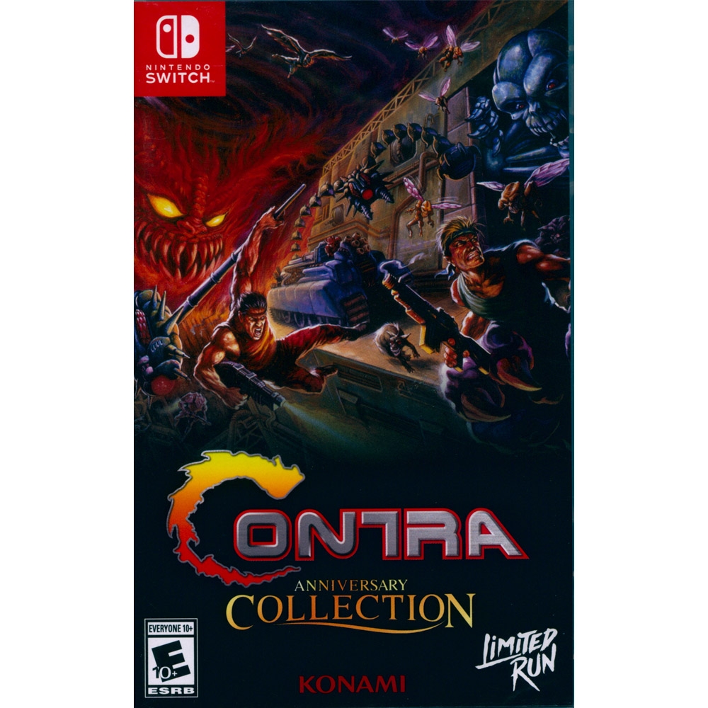 魂斗羅週年慶合輯Contra Anniversary Collection - NS Switch 英日文美