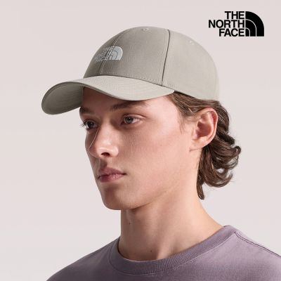【The North Face 官方旗艦】北面男女款淺棕色運動帽｜4VSV2MB