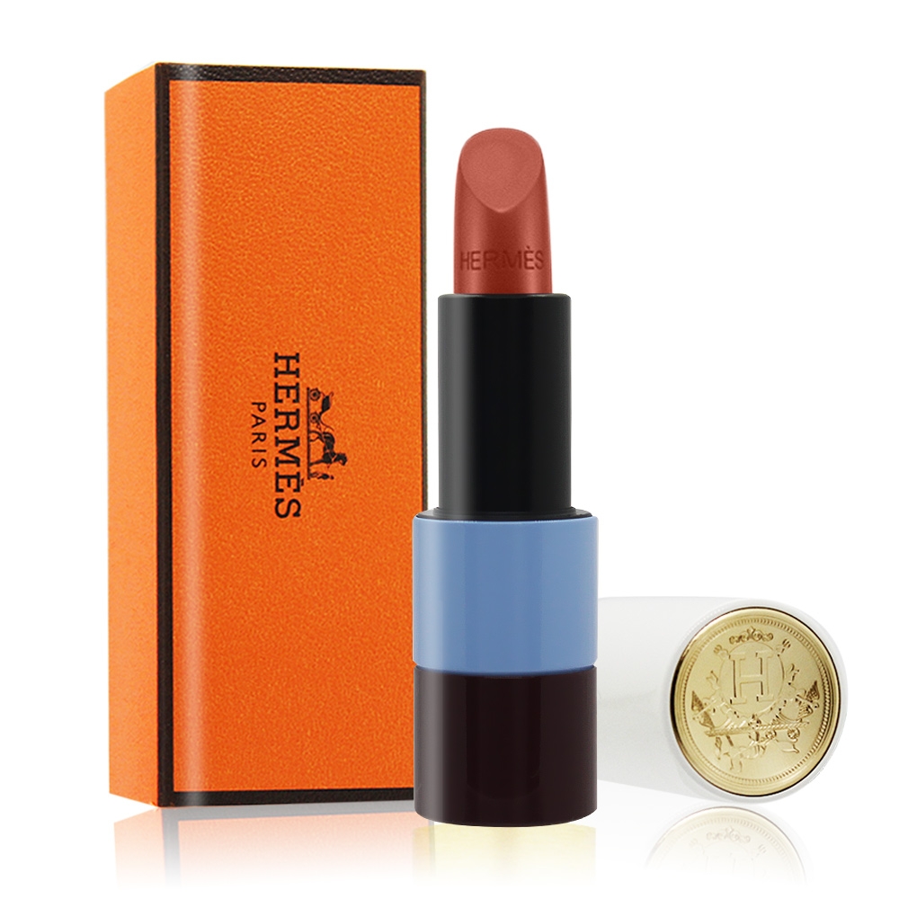 HERMES 口紅☆*。 HERMES 愛馬仕Rouge Hermes 緞光唇膏春夏限量版3.5g-多款可選-國際航空