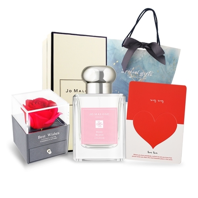 Jo Malone 胭紅玫瑰/玫瑰水與香草限定香水禮盒組-兩款可選-情人節獻禮