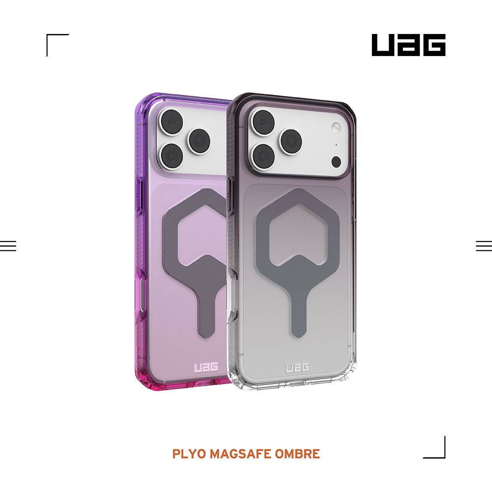 UAG iPhone 18/17 Pro/Pro Max 磁吸耐衝擊全透保護殼-漸層款(支援MagSafe 手機殼) (iPhone 18/17Pro)