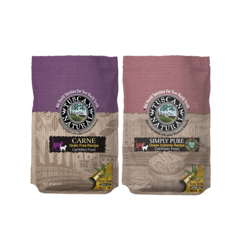 美國Tuscan Natural托斯卡無榖天然貓糧4.4LB(2kg)~5LB(2.26kg)(買二件送寵喵樂-貓草玩具1個隨機) | 全齡貓|  Yahoo購物中心