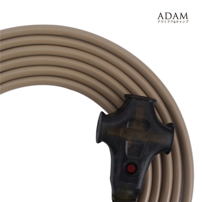 ADAMOUTDOOR 戶外延長動力線15M(沙漠)