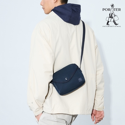 PORTER INTERNATIONAL - 輕量隨行AIRY斜背包(S) - 深藍