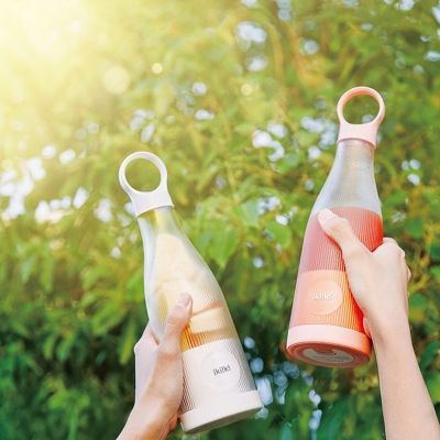 ikiiki伊崎 USB隨行果汁機300ml-兩色可選 IK-JB6002