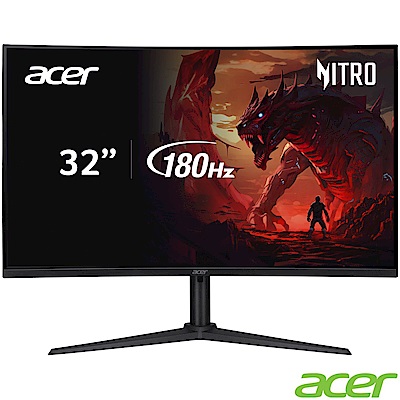 福利品)Acer 宏碁XZ322QU V3 32型曲面2K電腦螢幕AMD FreeSync | 電腦