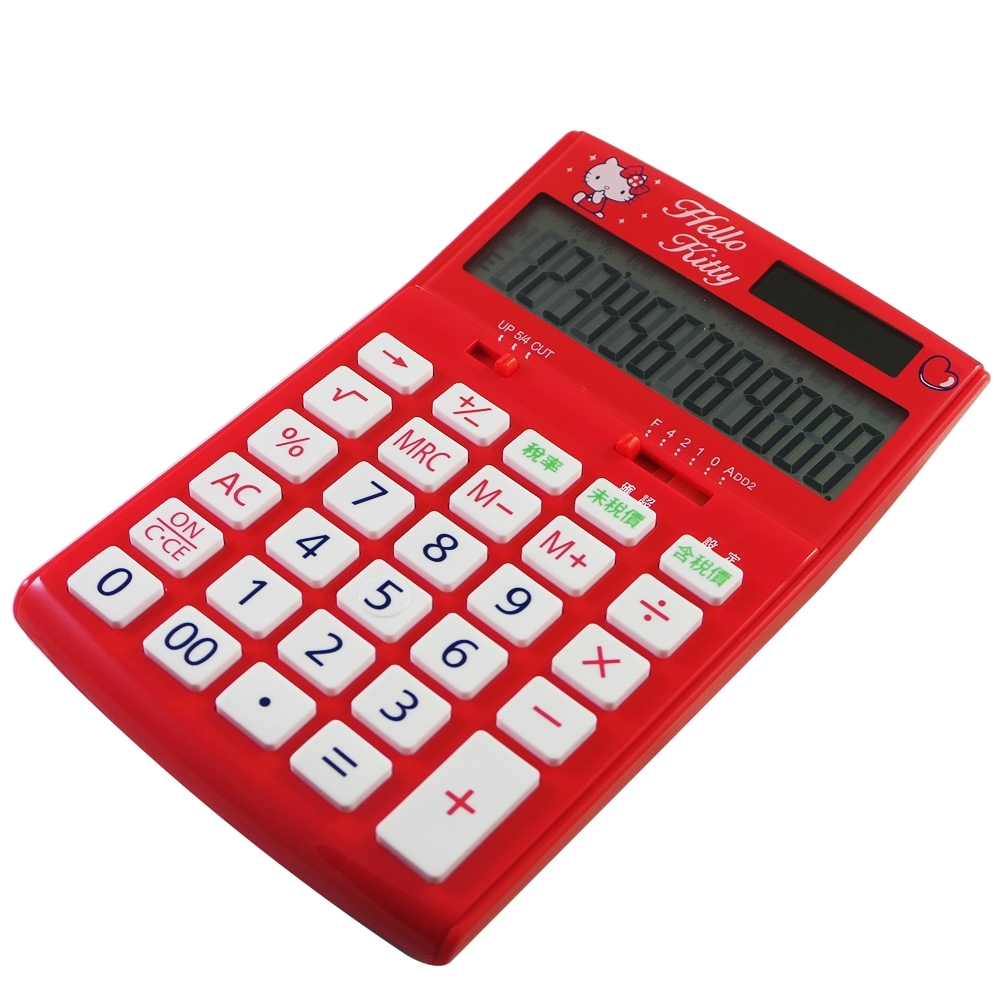 HELLO KITTY商業用12位元稅率計算機KT-800 | 事務用品| Yahoo購物中心