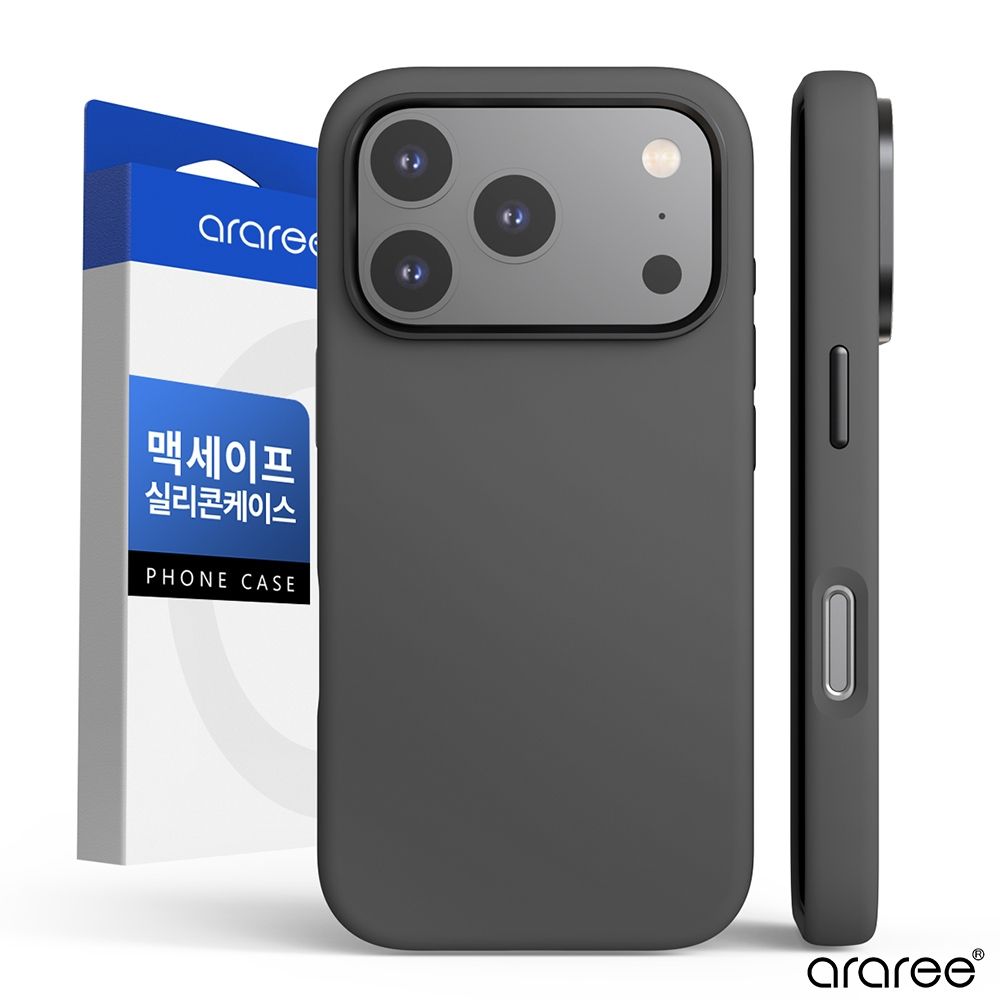 Araree Apple iPhone 18 Pro 磁吸式矽膠保護殼(TYPO SKIN M)