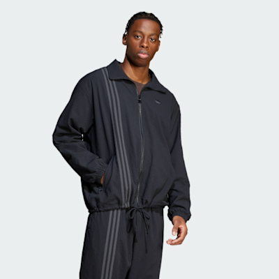 【adidas 愛迪達】 FASHION SEERSUCKER FIREBIRD 運動外套 男- Originals JC7416