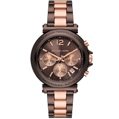 Michael Kors 高貴典雅晶鑽腕錶-MK7496 40mm 附提袋