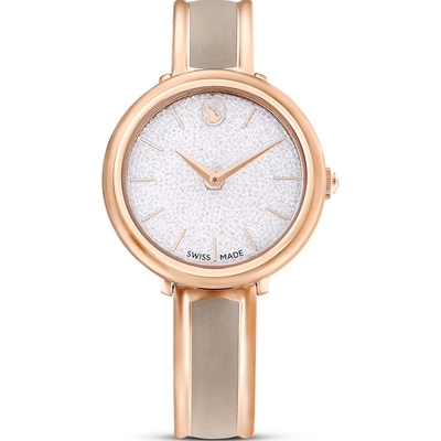 SWAROVSKI 施華洛世奇 Crystalline 手鐲式琺瑯瓷腕錶-32mm 5709814