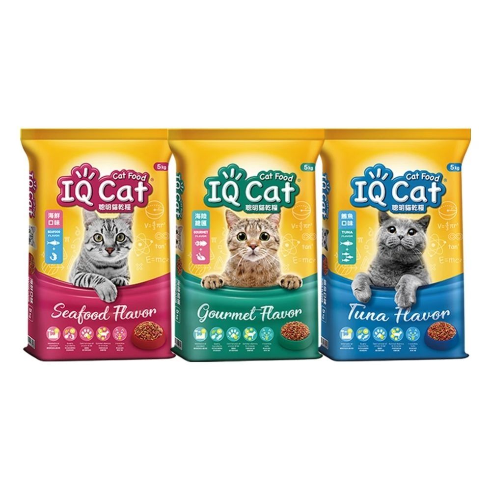 IQ CAT 聰明貓乾糧 5KG