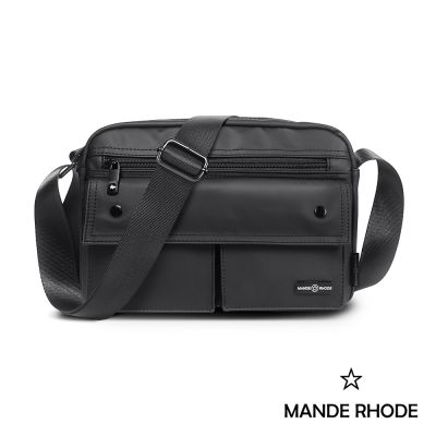 MANDE RHODE - 曼德羅德 - 滑面經典風斜背包 - A5892-1K
