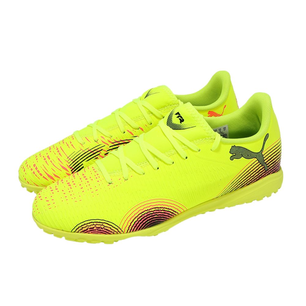 Puma 足球鞋 Future 8 Play TT 男鞋 黃 黑 人工草皮 支撐 108378-03