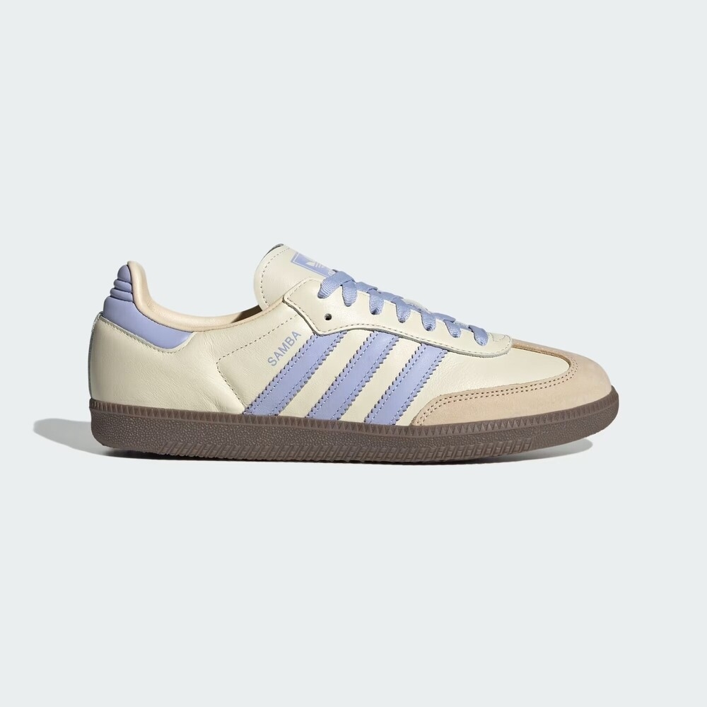 Adidas Samba Og W JI2678 女 運動休閒鞋 德訓鞋 復古 舒適 米白 紫